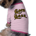 Yellow Black Sun Goth Geek pet clothing