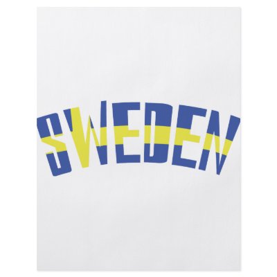 yellow blue sweden icon custom flyer by TomaniacLines