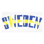 yellow blue sweden icon photo cards