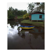 Yellow Boat Photo Art