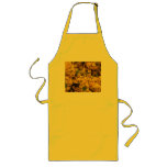 Yellow broom aprons