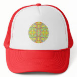 "Yellow Butterfly Mandala" hats