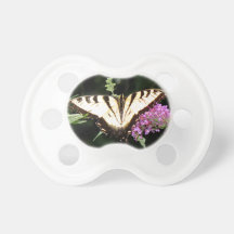 Yellow Butterfly Pacifier