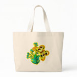 Yellow Butterfly Tote Bag