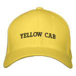 Yellow Cab Drivers Cap embroidered hats