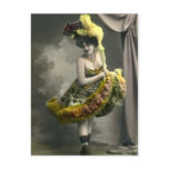 Yellow Cancan Postcards