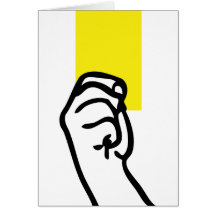 Yellow card soccer