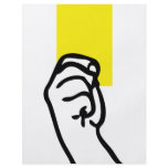 Yellow card soccer flyers