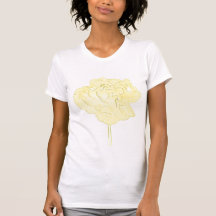 Yellow carnation t shirt