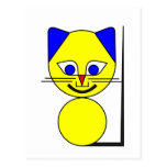 Yellow Cat Post Cards