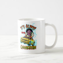 Yellow Chevy Camaro RS Double Sided Mug