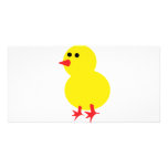 yellow chick icon photo cards