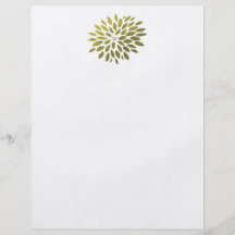 Yellow Chrysanthemum Flyer