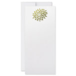 Yellow Chrysanthemum Rack Card