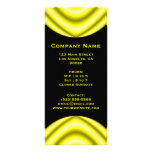 yellow circle rack cards