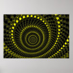 Yellow Circles Poster posters