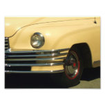 Yellow classic car photograph