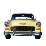 Yellow Classic Car Sculpture photo sculptures