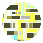 Yellow Composition Stickers