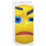 Yellow confused smiley personalized rack card