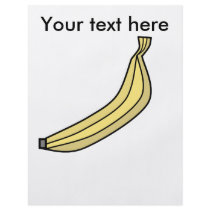 Yellow country banana full colour flyer