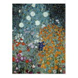 Yellow Country Garden, Claude Monet flowers Post Cards