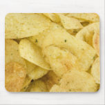 Yellow Crisps As A Background Mouse Pads