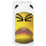 Yellow Crying Smiley Rack Card Template
