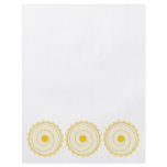 Yellow Cupcake. Iced cake. Full Color Flyer