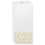Yellow Cupcake Pattern. Full Color Rack Card