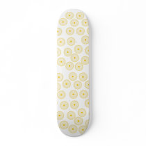 Yellow Cupcake Pattern. Skate Board Decks