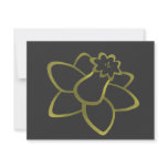 Yellow Daffodil invitations