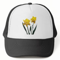 Yellow Daffodil Pair Hats