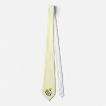 Yellow Daffodil Pair Neck Ties
