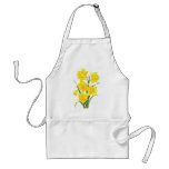 Yellow daffodils aprons