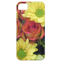 Yellow Daisies and Red Roses iPhone 5 Case