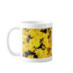 yellow daisies flower photo picture coffee mug