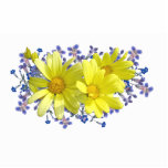 Yellow Daisy Bouquet Pin Photo Sculpture photo sculptures