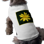 Yellow Daisy dog shirt