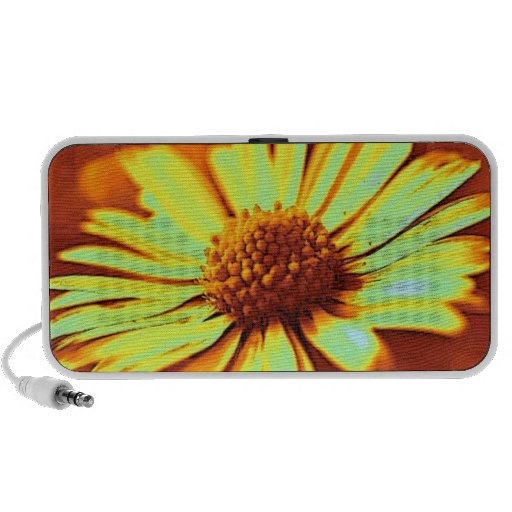 Yellow Daisy iPhone Speakers