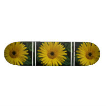 Yellow Daisy Skateboard