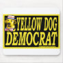 Yellow Dog Democrat Sign Mousepad 