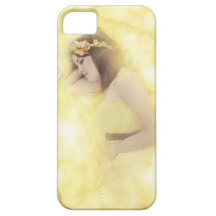 Yellow dreamy figure, iPhone5 case iPhone 5 Case