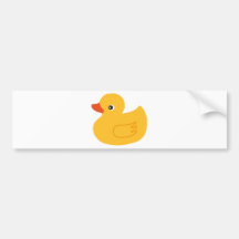 Yellow Duck Bumper Stickers