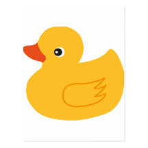 Yellow Duck Post Cards