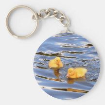 Yellow Ducklings Keychain