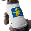 Yellow Easter Chick Pet Shirt pet clothing