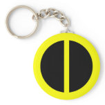 Yellow Equality Keychain