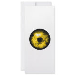 Yellow eye graphic Monster eye? Cosmic rack cards