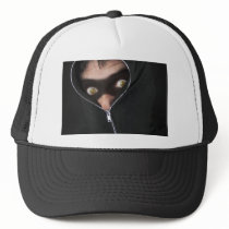 Yellow-Eyed Bandit Mesh Hat